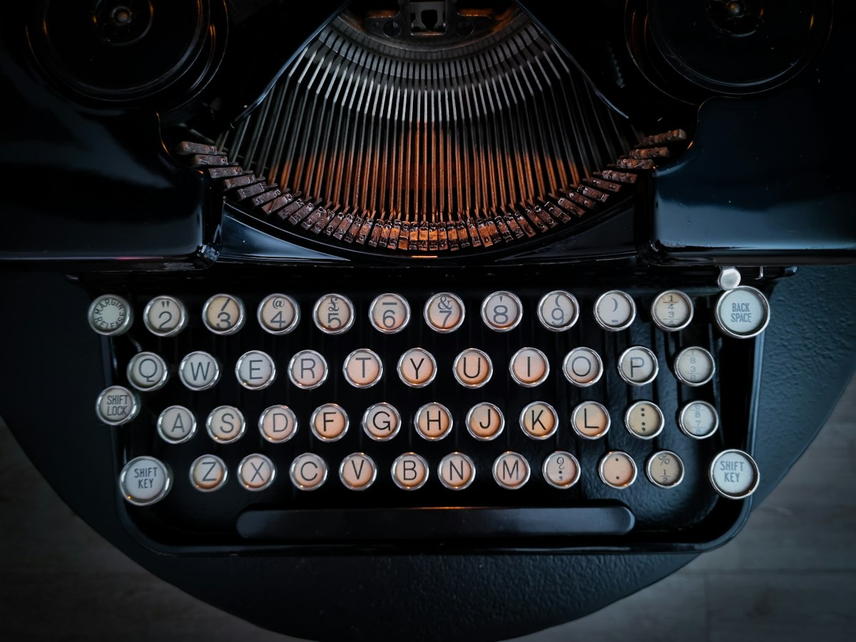 Typewriter keyboard